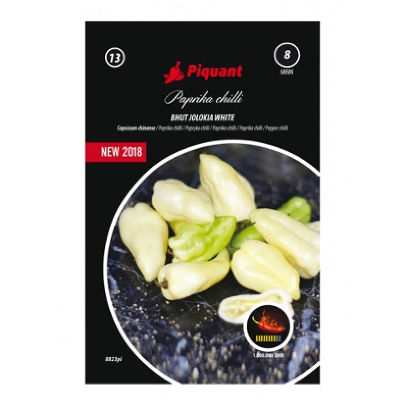 Bhut Cholokia Weiße Chili-Pfeffersamen