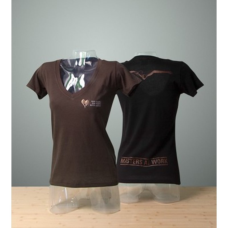 T-Shirt Dutch Passion braun Damen