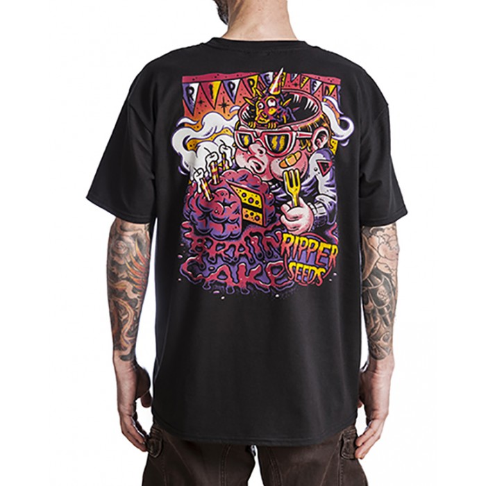 Ripper Seeds Brain Cake T-Shirt, M